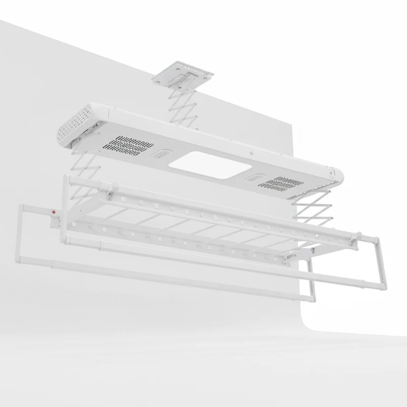 Étendoir à linge plafond électrique avec télécommande