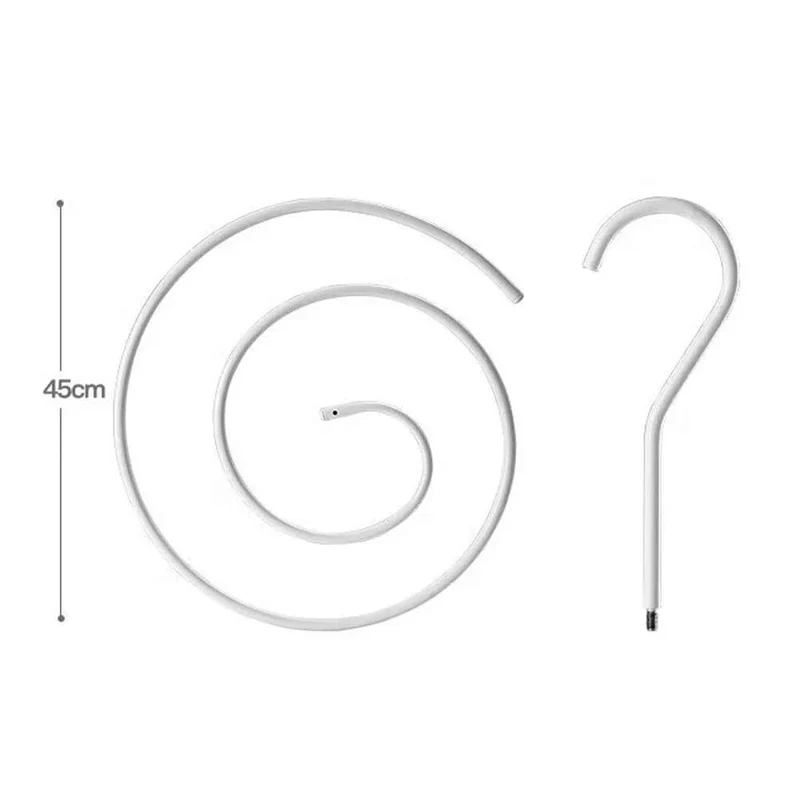 Cintre pour étendoir à linge spirale pour draps