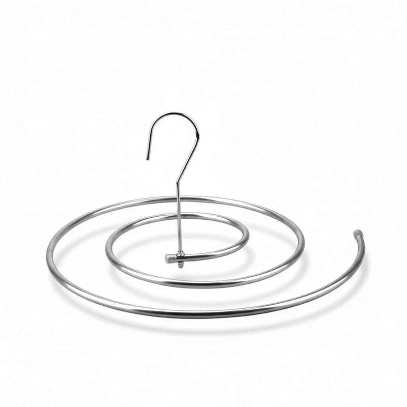 Cintre pour étendoir à linge spirale inox