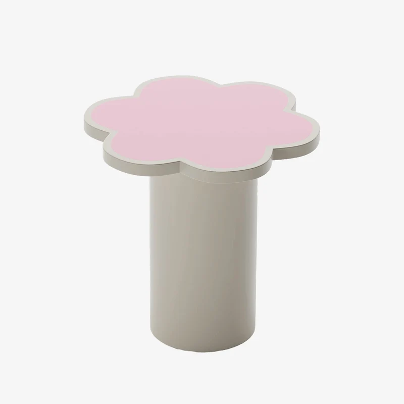 Table d appoint fleur coloris p che Flora