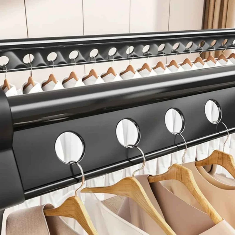 Étendoir à linge pliable télescopique balcon