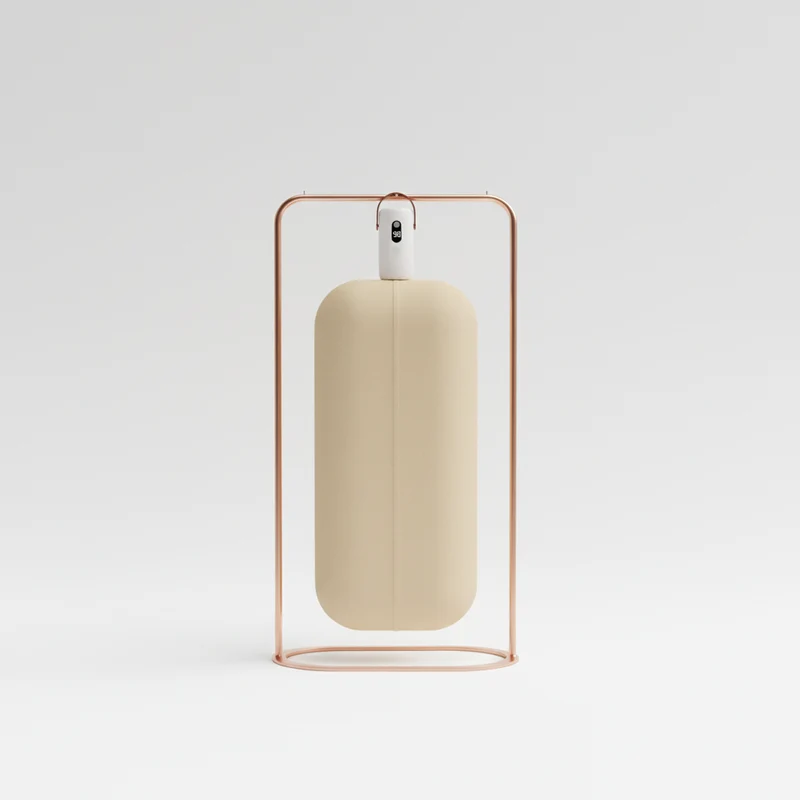 Étendoir à linge chauffant portable pliable