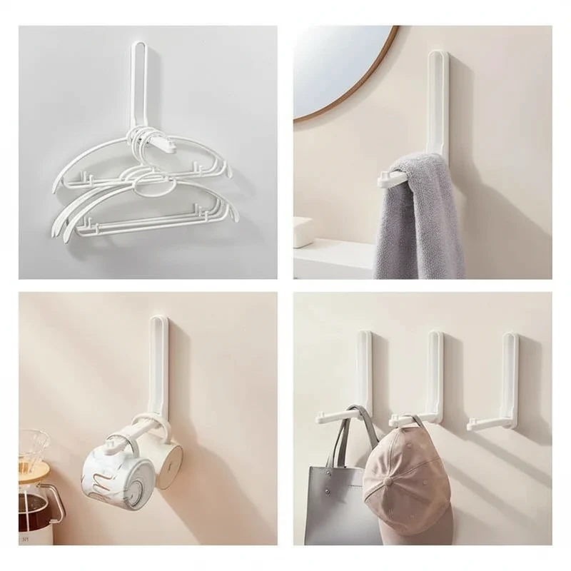 Cintre pour étendoir à linge mural pliable pp