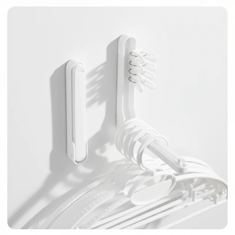 Cintre pour étendoir à linge mural pliable pp