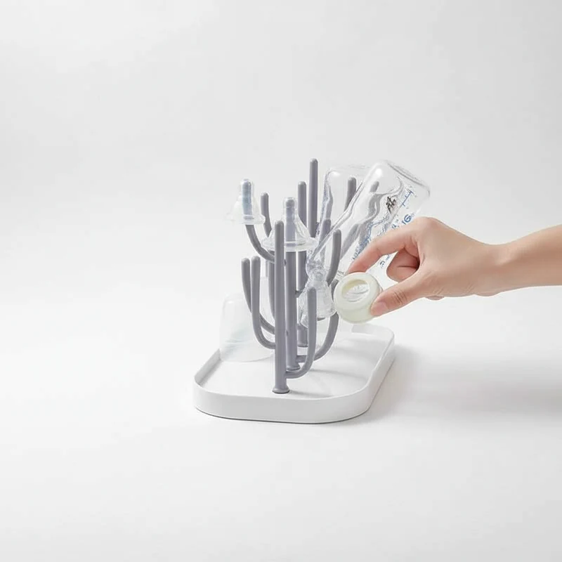 Petit étendoir à linge pour biberons pp