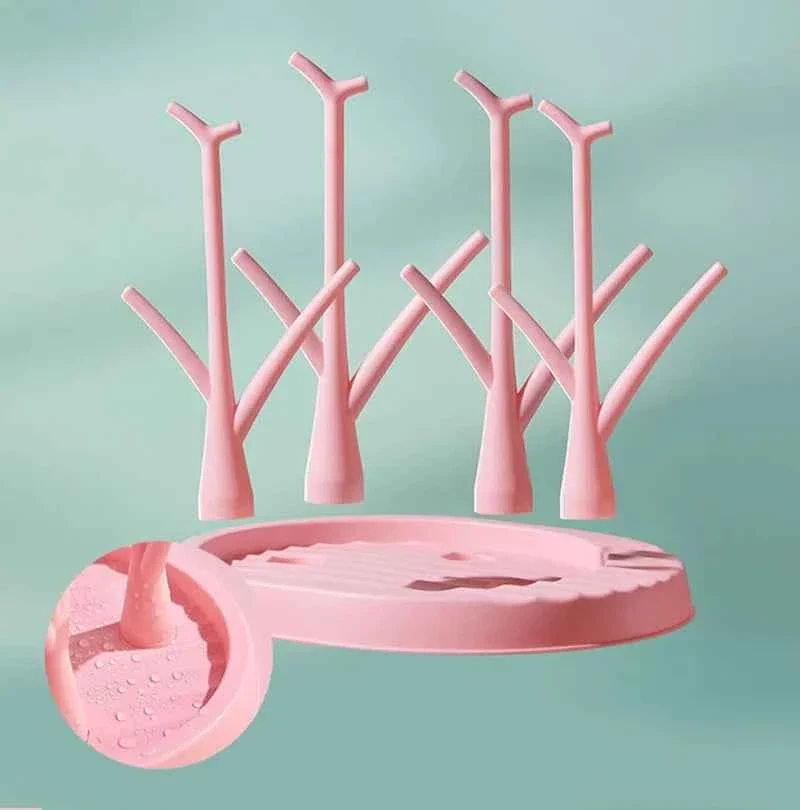 Fil pour étendoir à linge pour biberons pliable