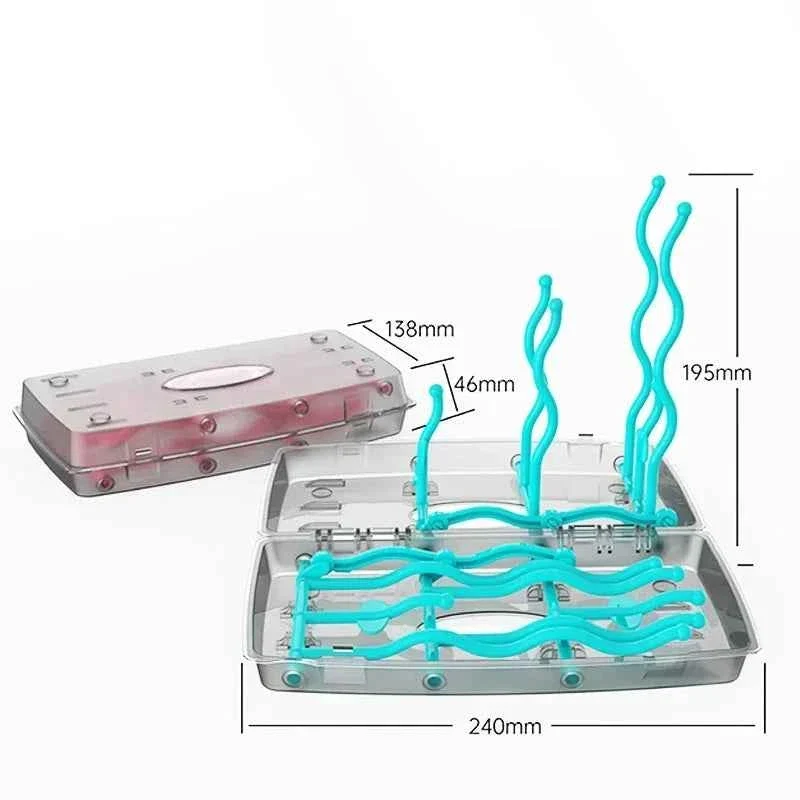 Fil pour étendoir à linge pour biberons pliable