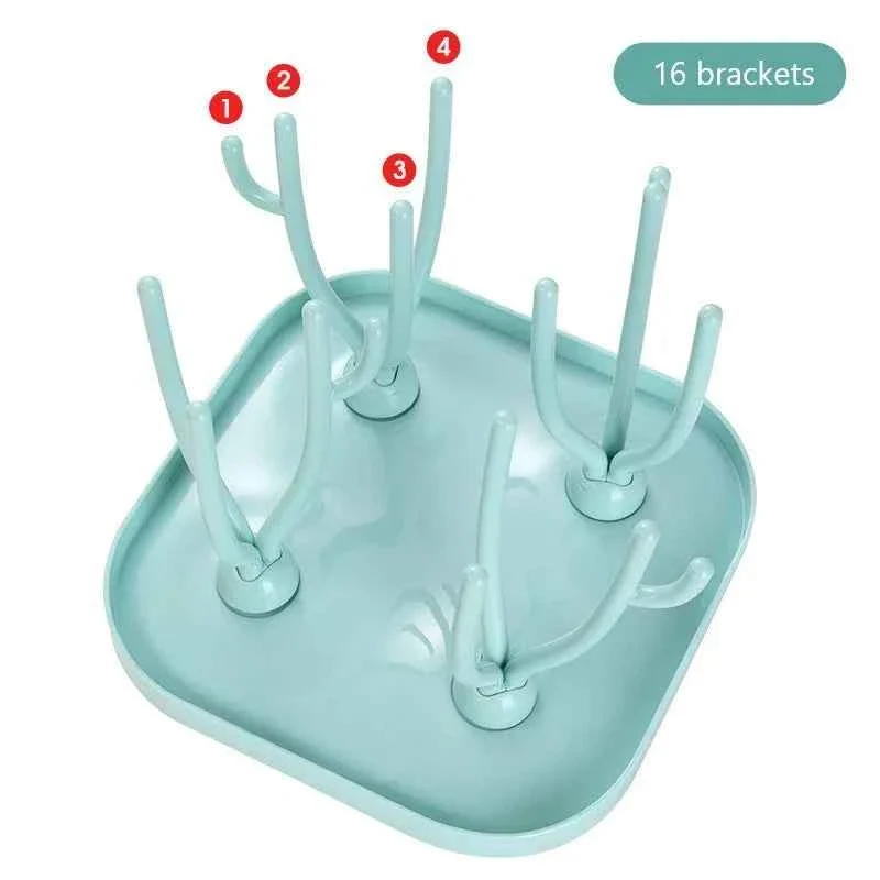 Petit étendoir à linge pour biberons et tétines
