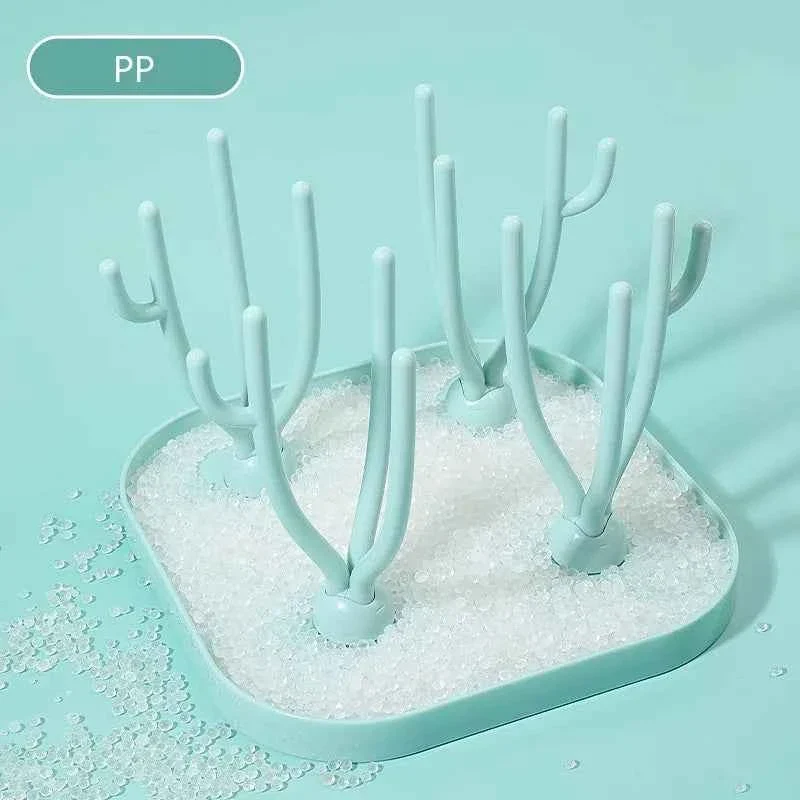 Petit étendoir à linge pour biberons et tétines