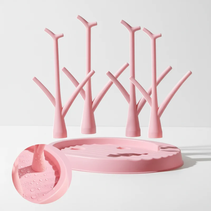 Étendoir à linge en plastique pour biberons