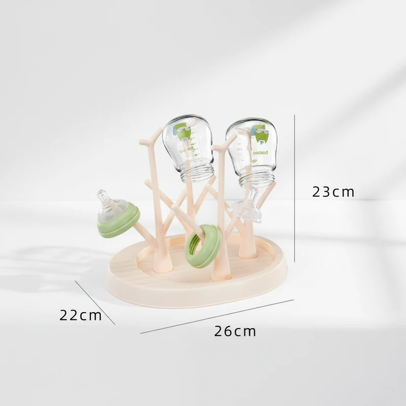 Étendoir à linge en plastique pour biberons