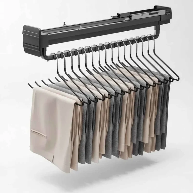 Cintre pour étendoir à linge coulissant pantalon