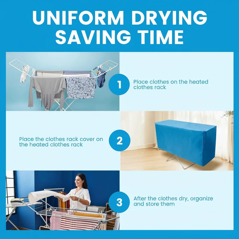 Fil pour étendoir à linge housse séchage rapide
