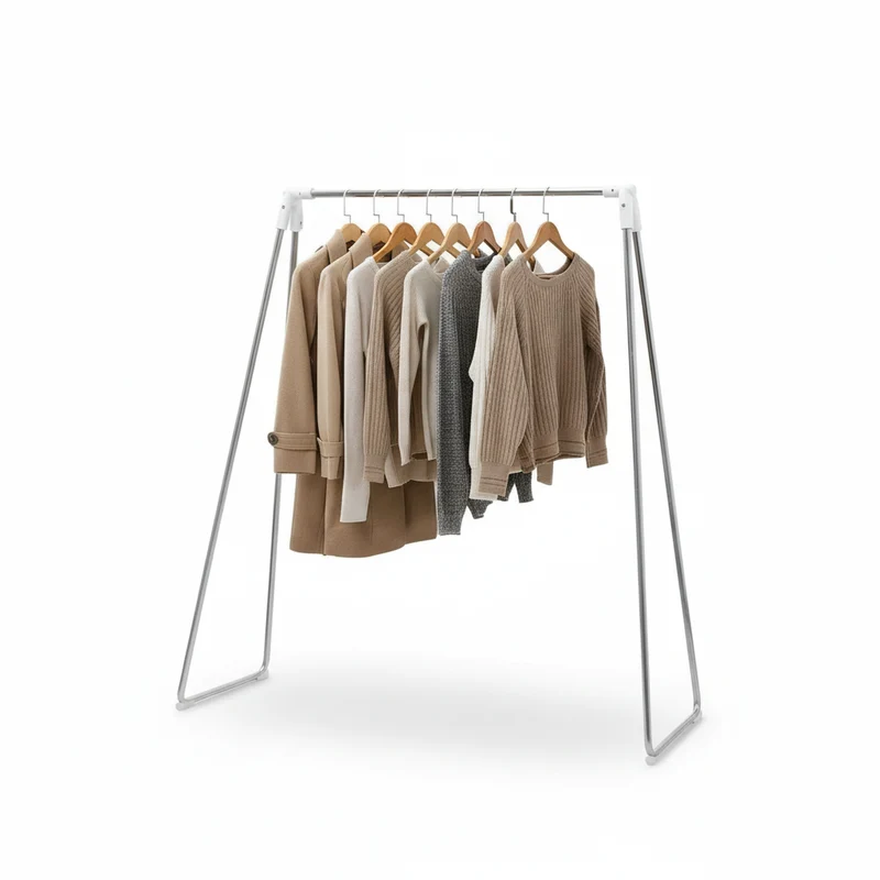 Étendoir à linge pliable inox voyage
