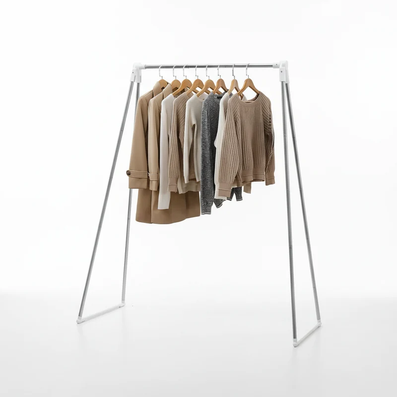 Étendoir à linge pliable inox voyage