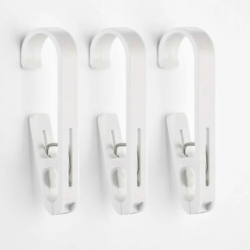 Cintre pour étendoir à linge s avec clip multifonction