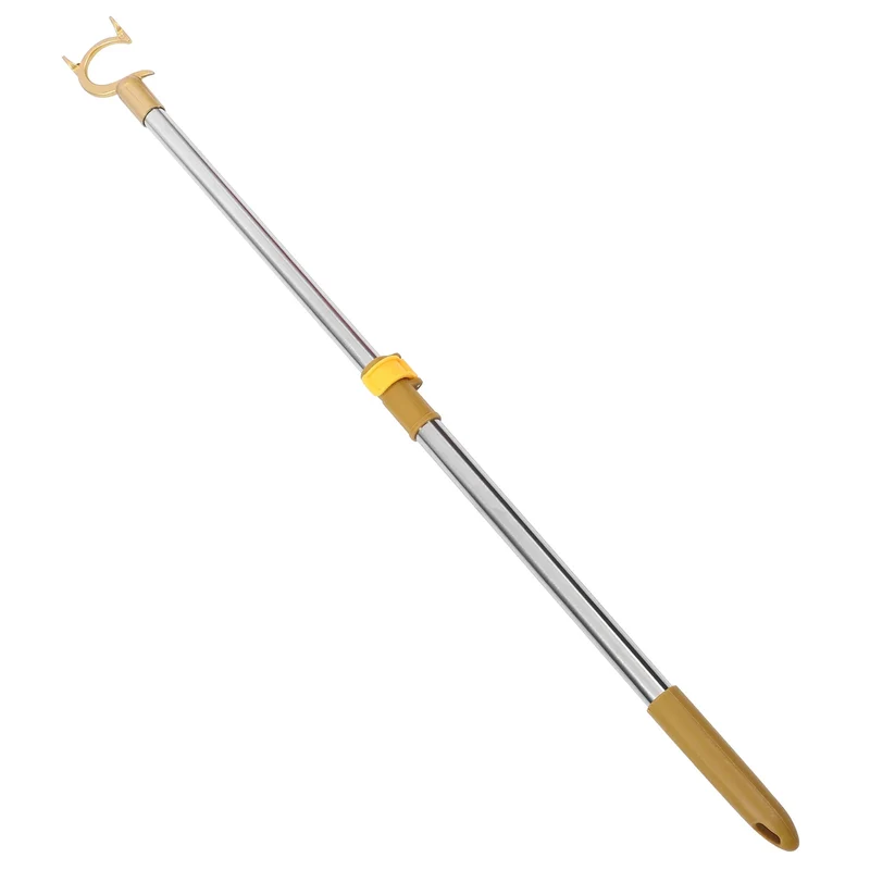 Poteau pour étendoir à linge télescopique inox