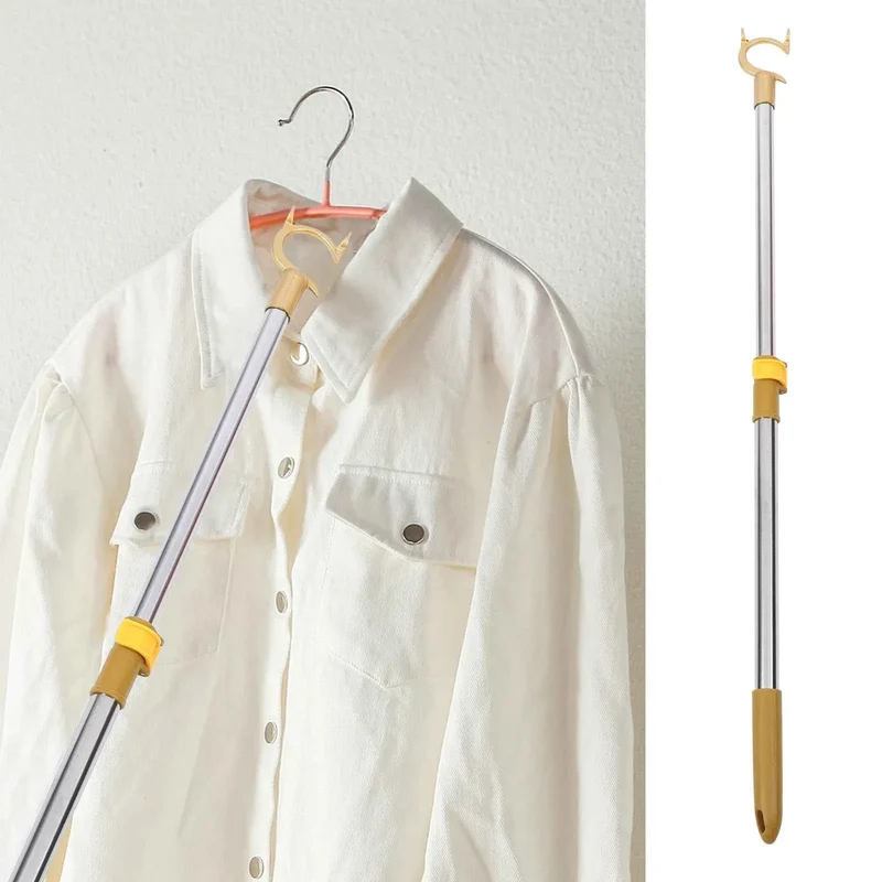 Poteau pour étendoir à linge télescopique inox