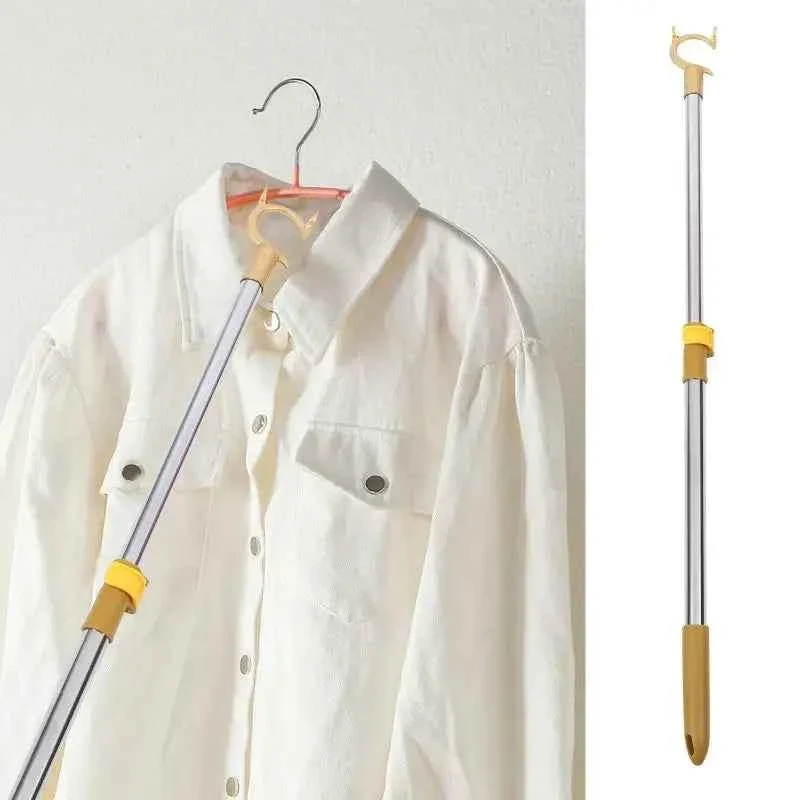 Poteau pour étendoir à linge télescopique inox