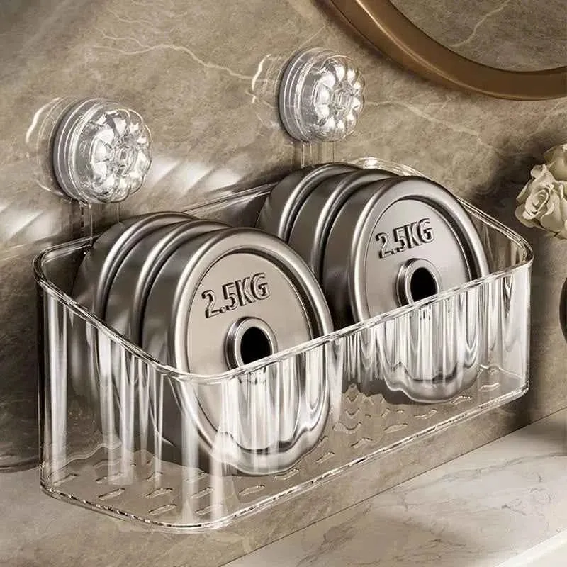 Fil pour étendoir à linge avec panier ventouse