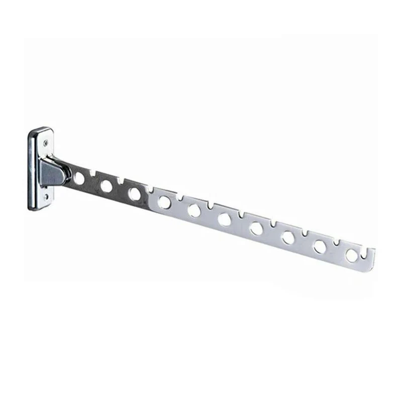 Cintre pour étendoir à linge mural pliable inox