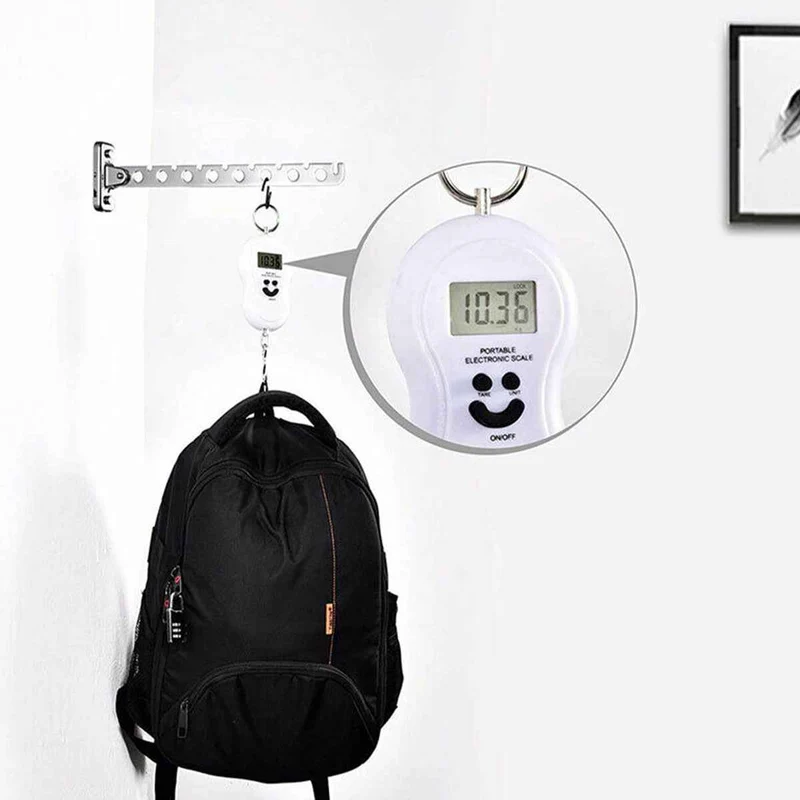 Cintre pour étendoir à linge mural pliable inox
