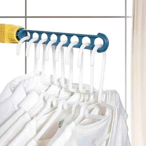 Étendoir à linge pour balcon fenêtre portable