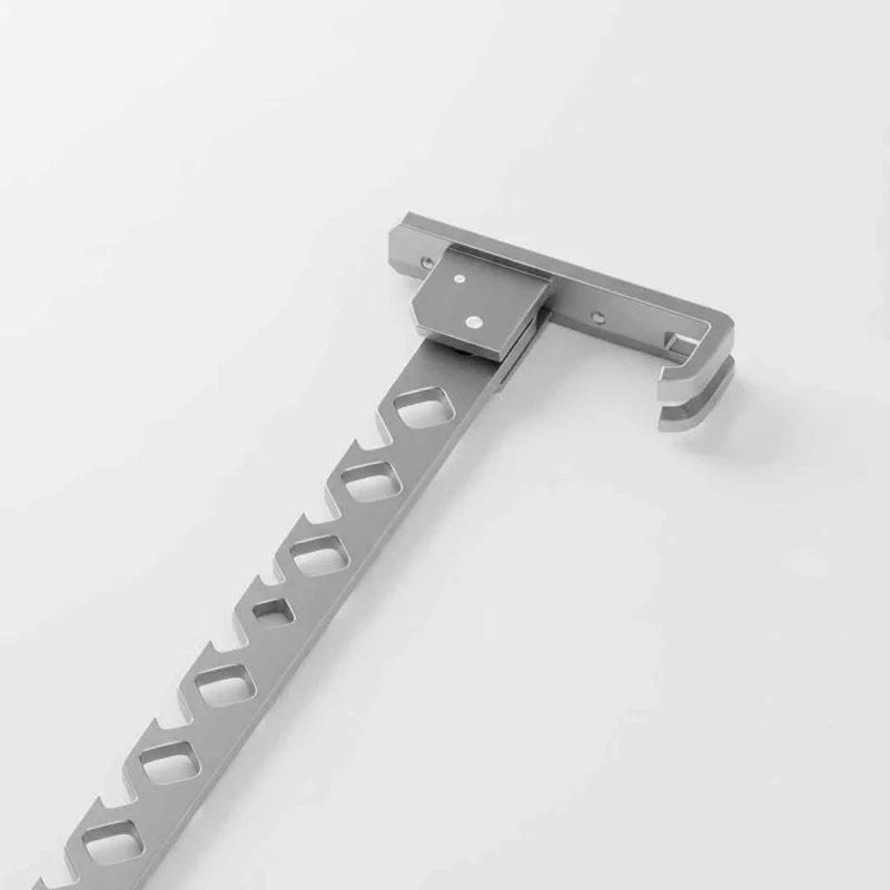 Étendoir à linge mural rabattable aluminium pliable