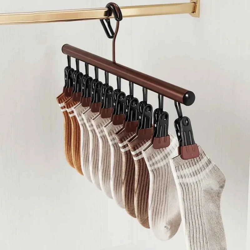 Petit étendoir à linge pour chaussettes en acier