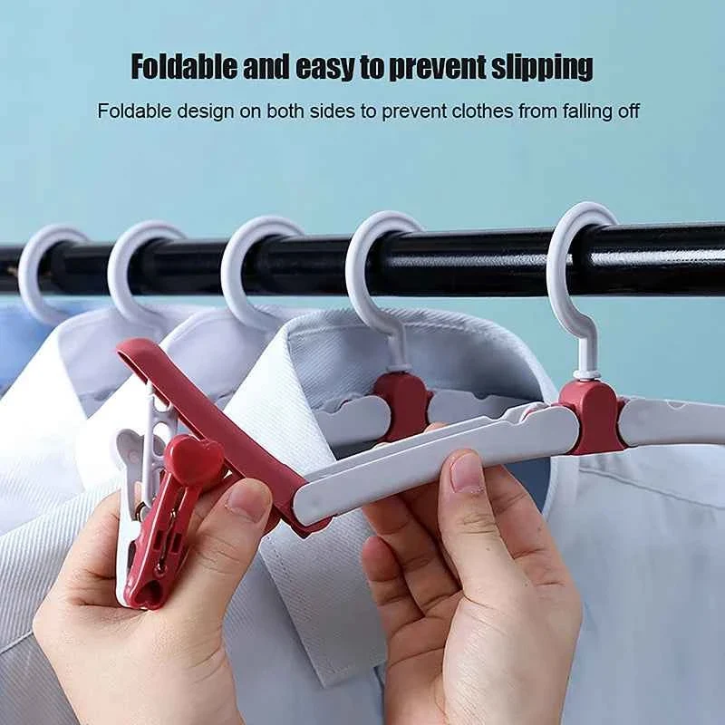 Cintre pour étendoir à linge pliable de voyage