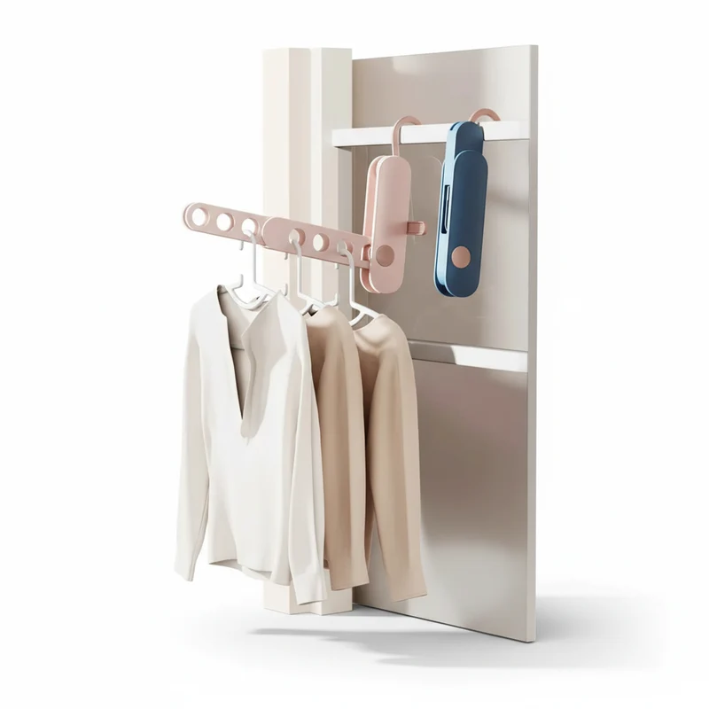 Cintre pour étendoir à linge pliable de voyage