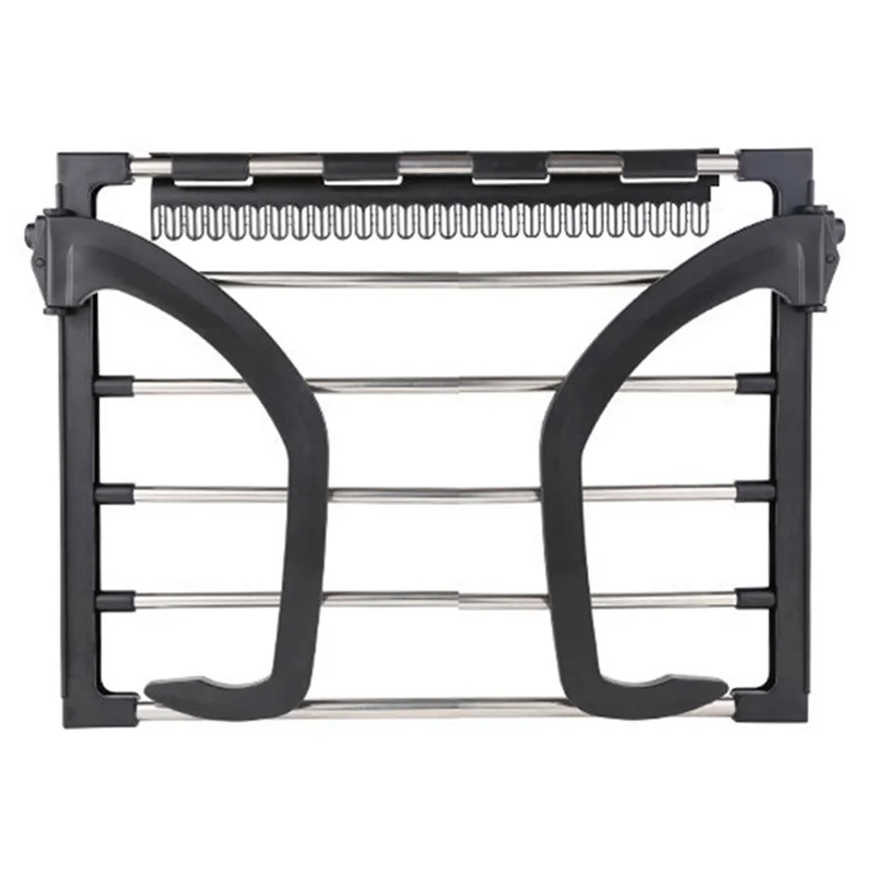 Étendoir à linge pour balcon pliable inox