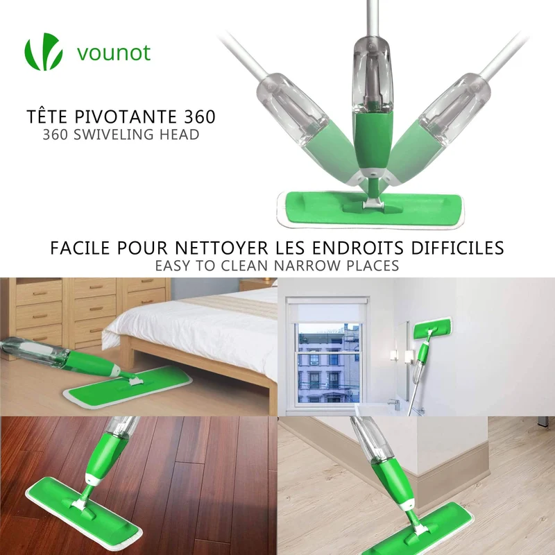Balai vaporisateur lave sol