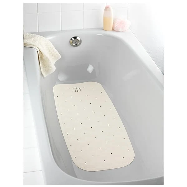 Tapis anti-dérapant baignoire en caoutchouc naturel Wenko by Maximex