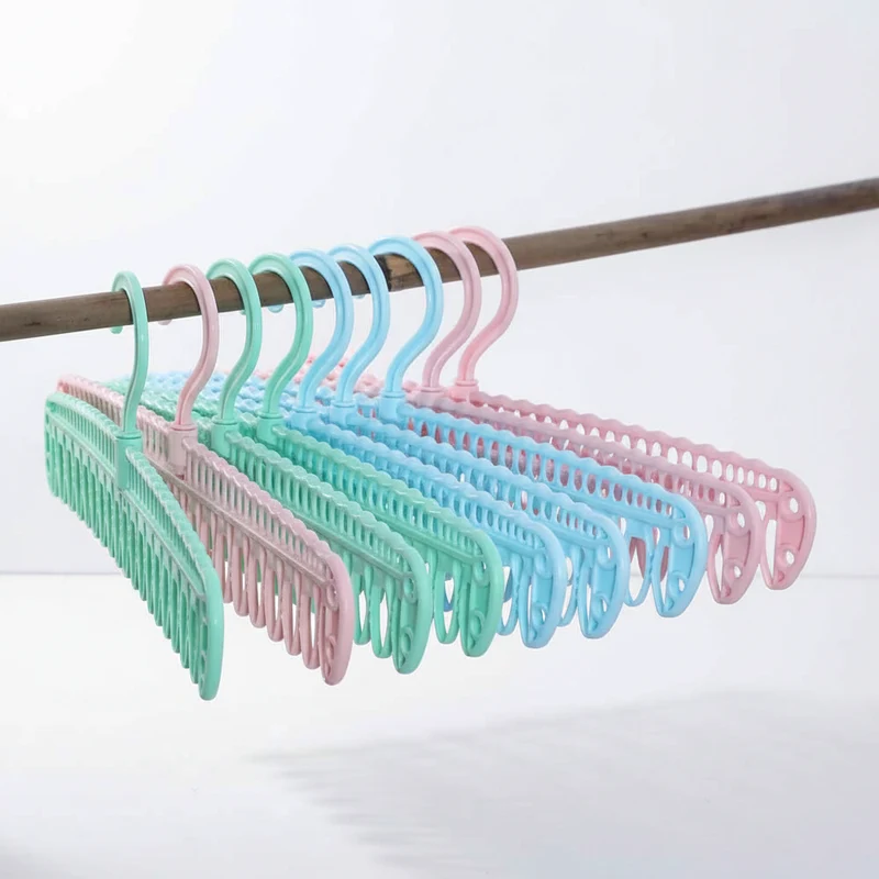 Cintre pour étendoir à linge 3 niveaux pliable