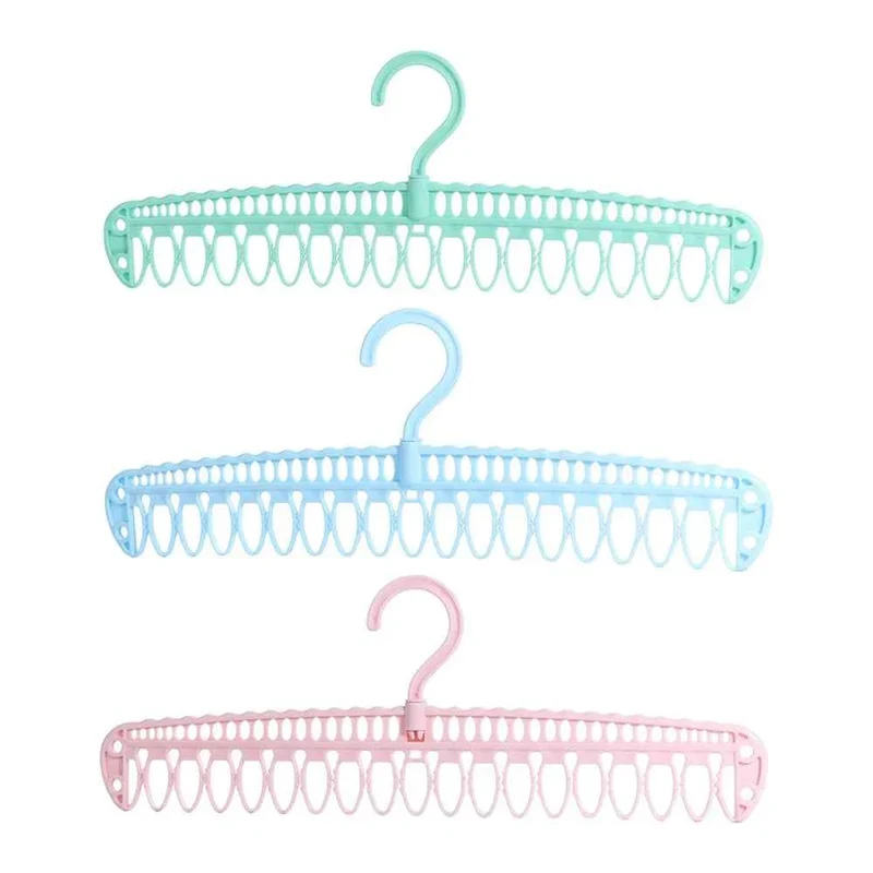 Cintre pour étendoir à linge 3 niveaux pliable