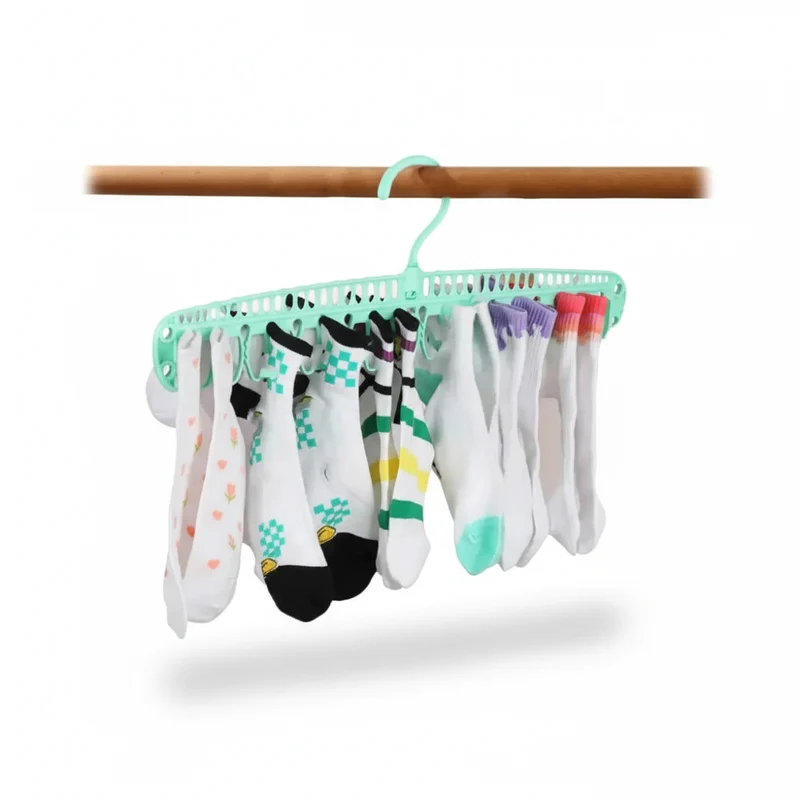 Cintre pour étendoir à linge 3 niveaux pliable