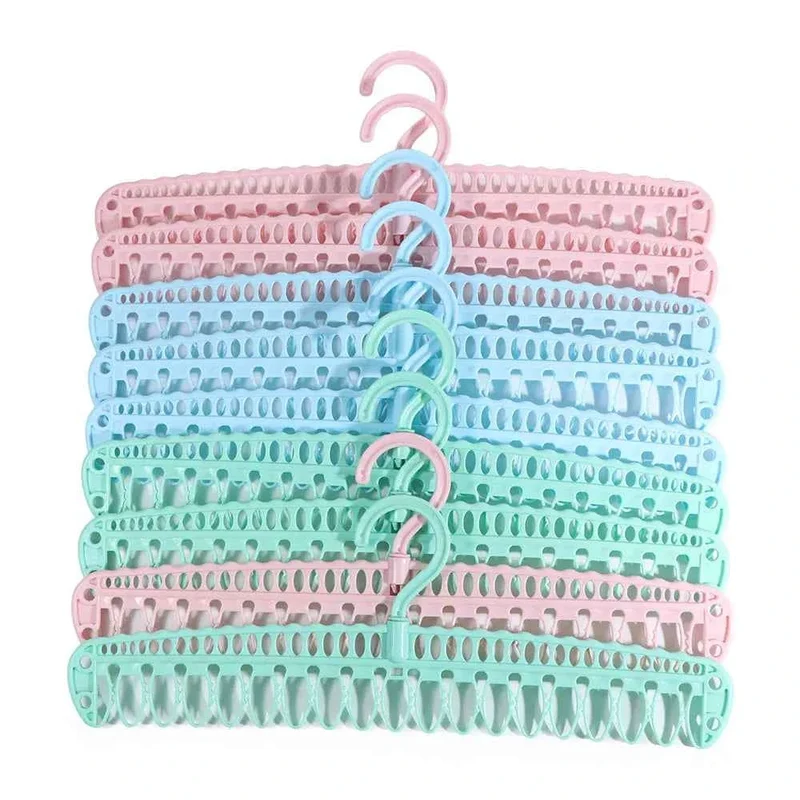 Cintre pour étendoir à linge 3 niveaux pliable