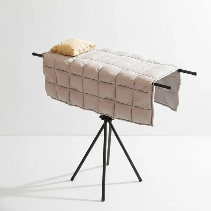 Étendoir à linge pliable trépied portable
