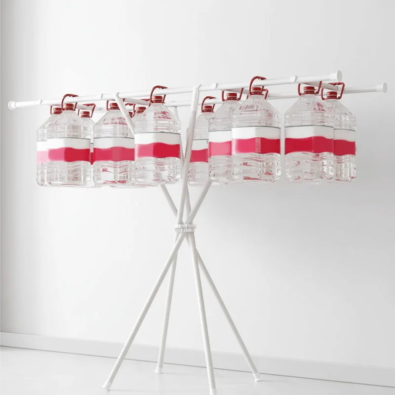 Étendoir à linge pliable trépied portable