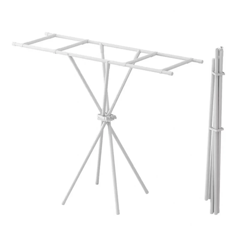 Étendoir à linge pliable trépied portable