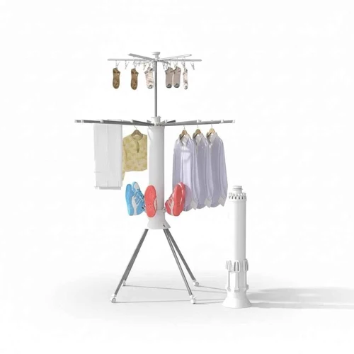 Étendoir à linge tour solide pliable balcon