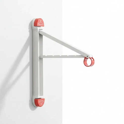 Étendoir à linge mural ventouse pliable