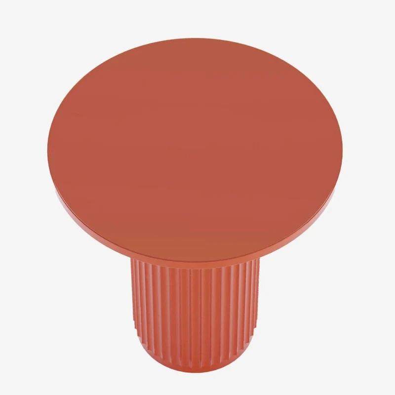 Table d'appoint ronde cannel e