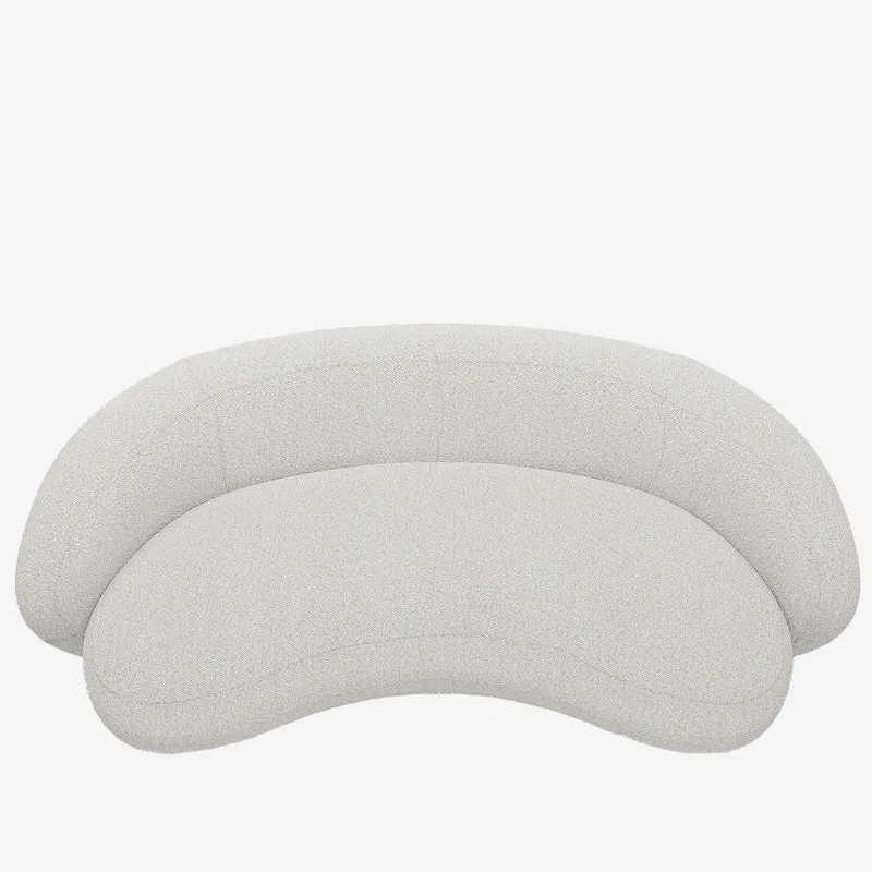 Canapé bouclette crème