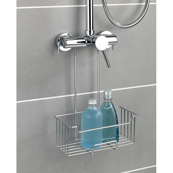 Serviteur de douche en acier inoxydable Wenko by Maximex