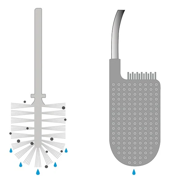Brosse de toilette Flex Steel Joseph Joseph