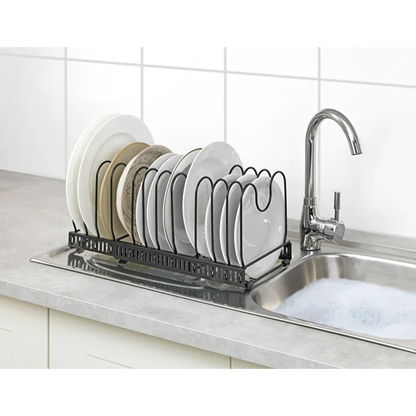 Support extensible 2 en 1 pour couvercles et poêles 57x18 cm Wenko by Maximex