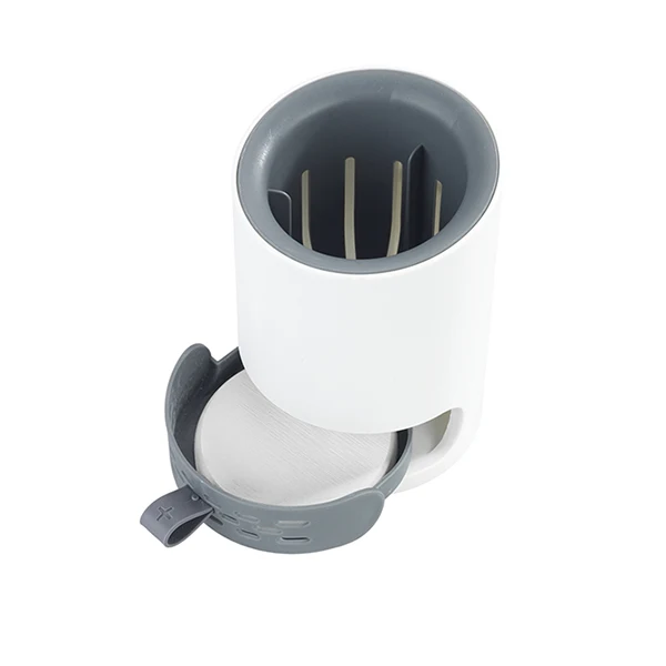 Brosse WC avec réservoir intégré 2 en 1 Wenko by Maximex