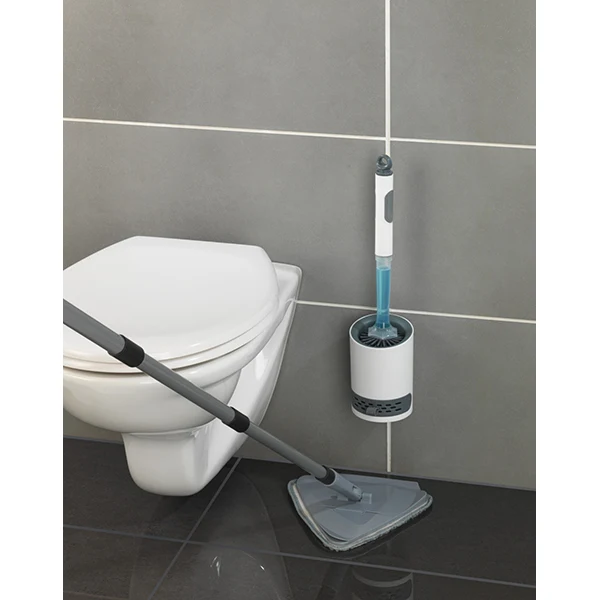 Brosse WC avec réservoir intégré 2 en 1 Wenko by Maximex